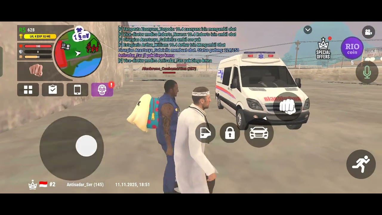 🚑 Panggilan Darurat! Dokter Rio Rise Siap Aksi di Tengah Kota!