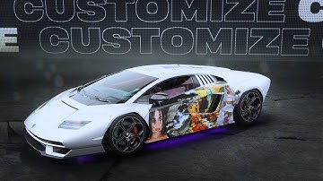 NFS:Unbound || THE Lamborghini Countach LPI 800-4 2021 || Full Customization & Top Speed Test ||