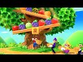 Mario Party Superstars - Who's lucky? - Mario vs Luigi vs Waluigi vs Wario