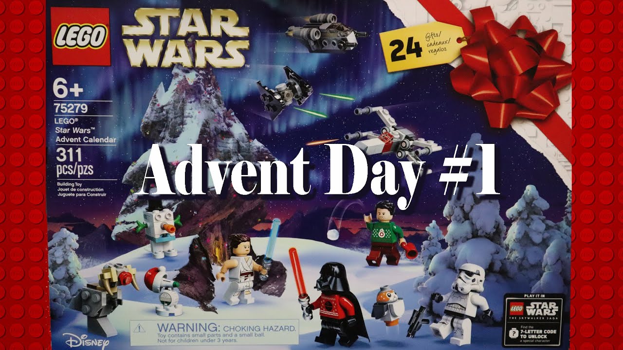 LEGO Star Wars 2020 Advent Calendar Day #1 (75279)