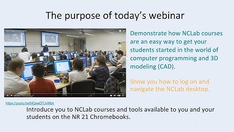 Intro To NCLab - Webinar