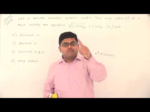 7. Number Systems - GATE 2008 question
