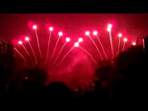 2012跨年香港迪士尼煙火1