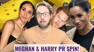 Harry & Meghan’s Spin Has More Holes Than A Size 12 Pair Of Crocs!