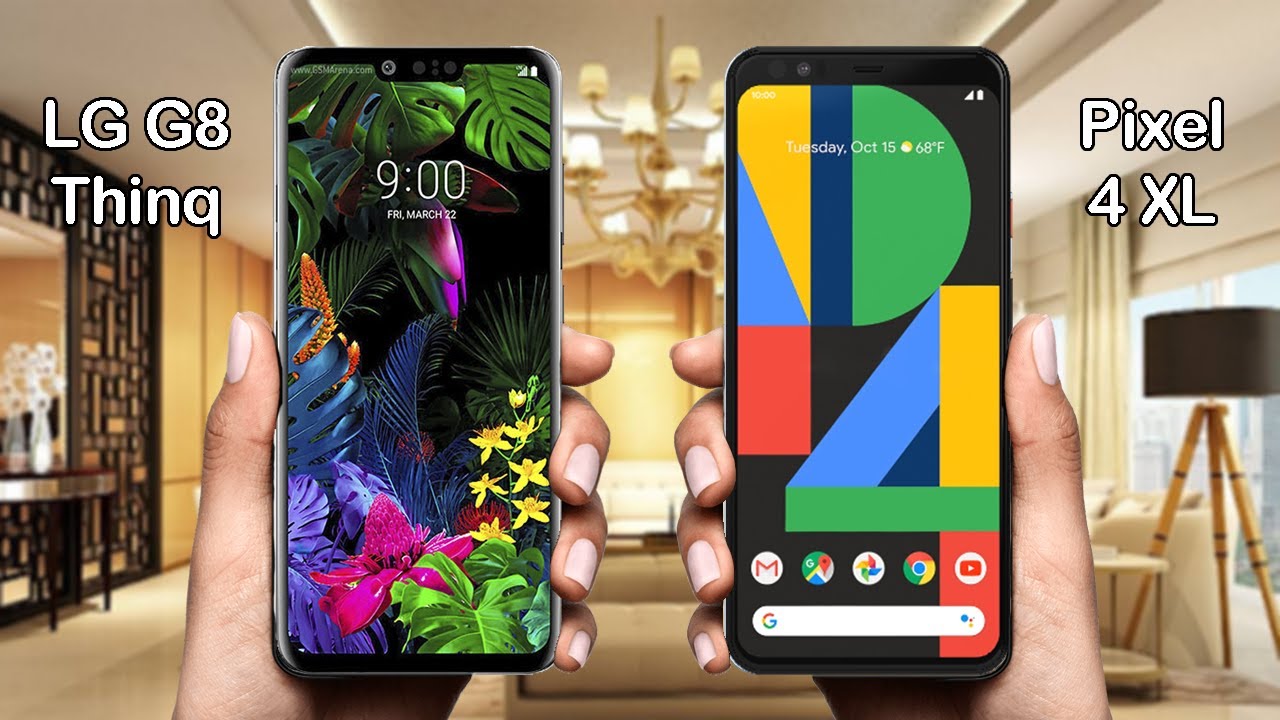 LG G8 ThinQ Vs Google Pixel 4 XL - YouTube