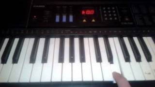 Video thumbnail of "Apprendre à jouer "Au clair de la lune" Au piano - Tutoriel au clair de la lune au piano"