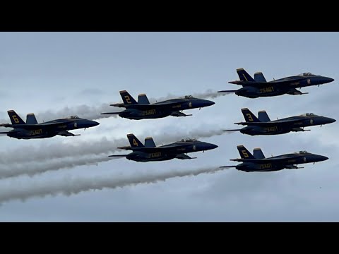 Blue Angels Demo at Fort Lauderdale Airshow 2025