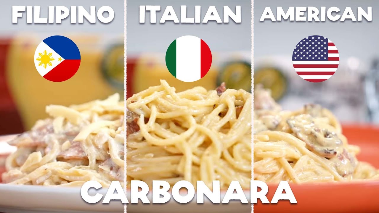 We Blind Test Which is The Best Carbonara with Erwan Heussaff | FEATR