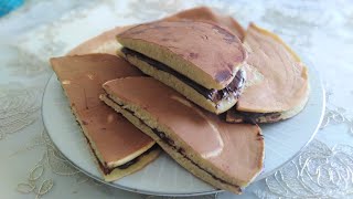 #رمضان2020 how to make fluffy pancakes بان كيك صحي في 10 دقائق screenshot 4