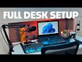 Lets build my desk setup graphic designers desk