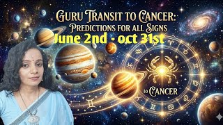 Guru Transit to Cancer 2026: The Exaltation Begins! 