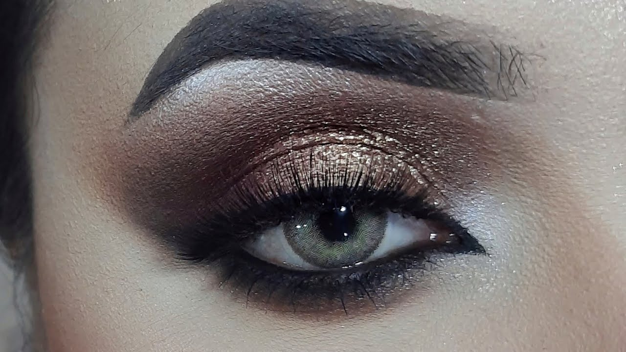 How To Do Bronze Eye Makeup Tutorial Step By Apshory with ttdeye