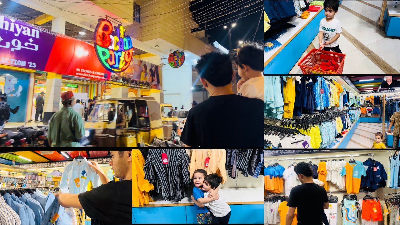 Azlan’s EID SHOPPING from bacha party |😍 kya hamain discount milla |🥰🥰 ...