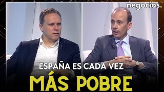 La prueba irrefutable de que España es cada vez más pobre, y en 2024 irá a peor. J. María Rotellar