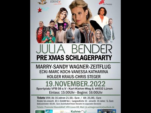 Julia Bender Pre Xmas Party in Lünen 19 11 2022