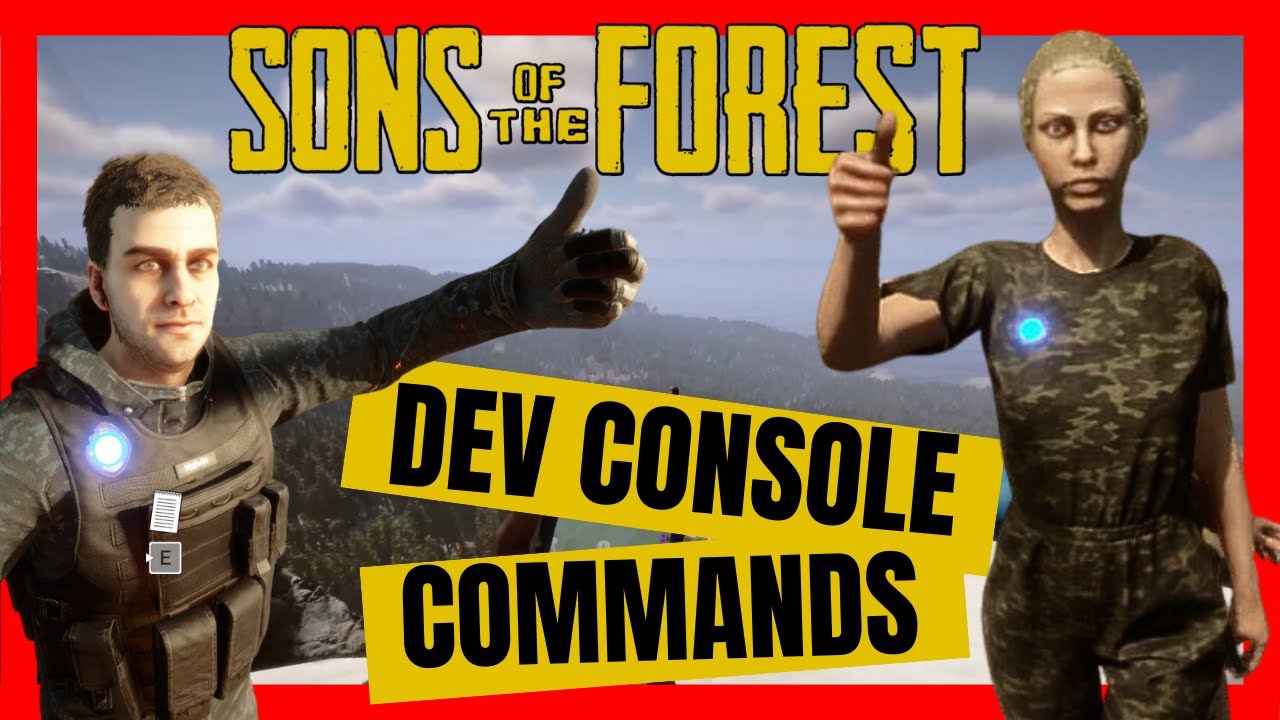 How to Access Sons of the Forest Console Commands & Cheats