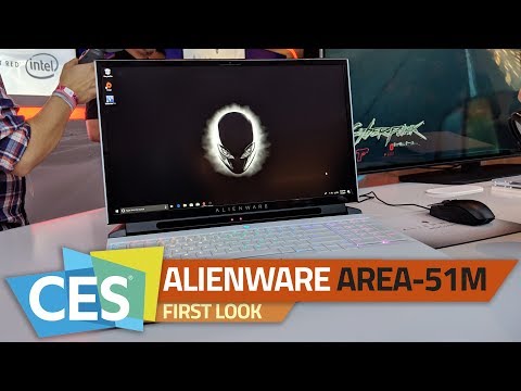 Dell Alienware Area-51m Gaming Laptop with Upgradeable CPU and GPU