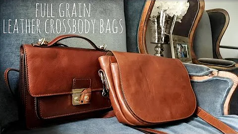Floto Imports - Review Full Grain Leather Crossbody Bags | Roma Saddle Bag and Milano Mini Bag