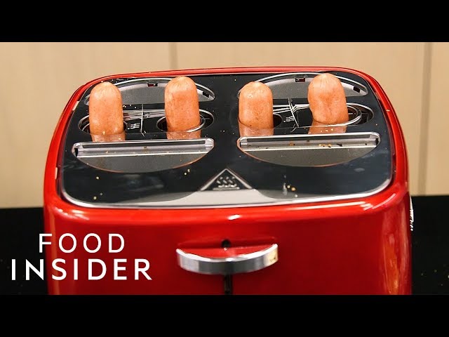 We Tried To See If A Hot Dog Toaster Works Better Than A Grill