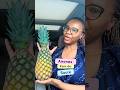 Pépite fruitée! 🍍🇧🇯 le fameux ananas Pain de Sucre #AnanasPainDeSucre #Benin #SoloTripBenin