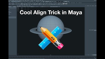 Align Two Objects in Maya (Tips & Tricks)