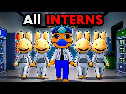 SPEEDRUNNING With An INTERN ONLY Team In Animal Hospital