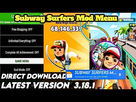 Update!! Subway Surfers Mod Apk 3.18.1 Latest Version 2023 - Mod