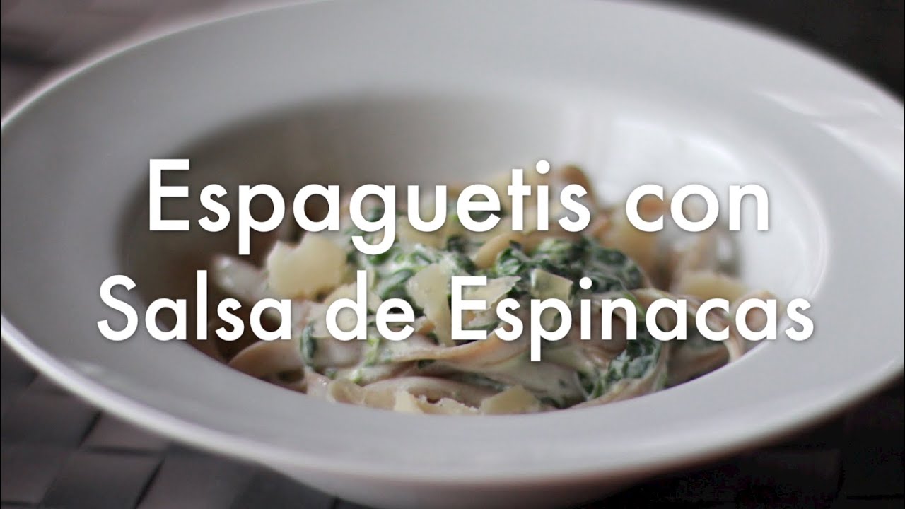 Pasta con Nata y Espinacas - Recetas de Cocina ✅ mejores playas del mundo