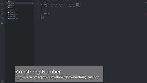 Rust - Exercism Armstrong