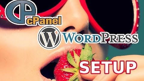Wordpress Install Using Cpanel