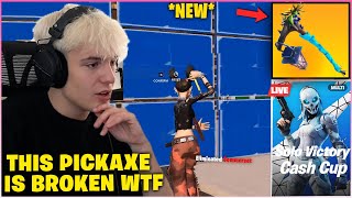 CLIX Uses *NEW* COLD SNAP PICKAXE & QUALIFY For SOLO CASH CUP In ONE GAME! (Fortnite Moments) screenshot 4