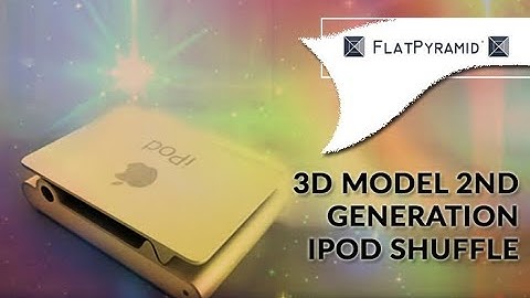 3D Model 2nd Generation IPod Shuffle Review