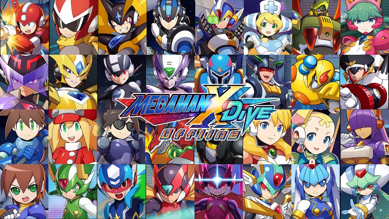 MEGA MAN X DiVE Offline Character Introduction Trailer YouTube