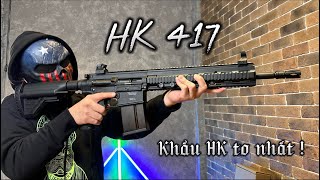 UNBOX + REVIEW khẩu HK 417 đạn thạch khét lẹt !