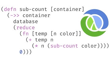 Advent of Code 2020 Day 7 Handy Haversacks in Clojure (recursion)