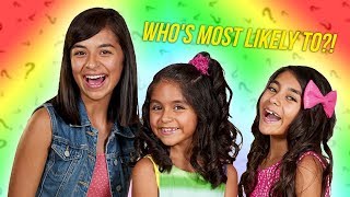 Gem Sisters Play Our "Most Likely To" Game