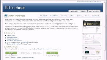 Quick WordPress Installation Using Simple Scripts with Bluehost