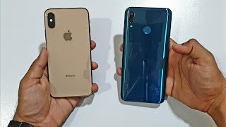 iPhone XS vs Huawei Y9 2019 - Speed Test! (4K)