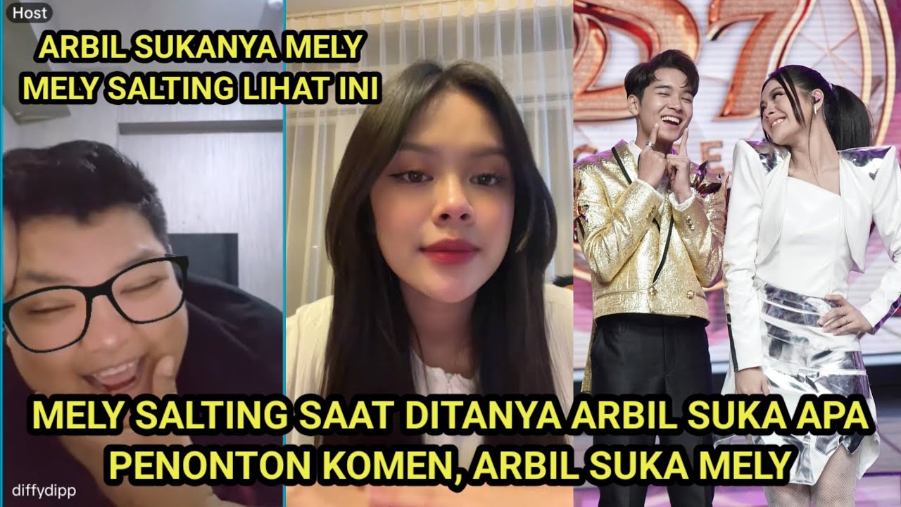 Arbil sukanya mely, meli salting saat baca komentar ini #mellylee #arbilda7 #indosiar 