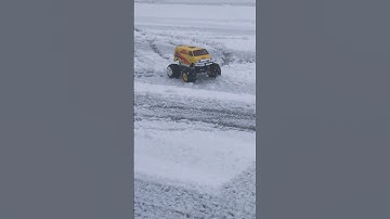 Tamiya Lunchbox meets Michigan Winter!
