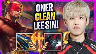 ONER IS SO CLEAN WITH LEE SIN! - T1 Oner Plays Lee Sin JUNGLE vs Graves! | Season 2024