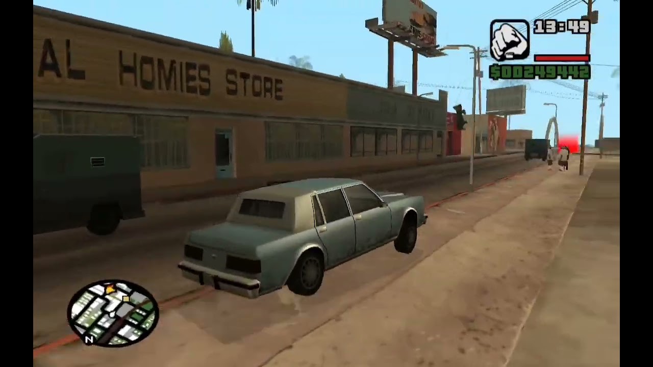 GTA SAN ANDREAS!! MISSION NO 2!!SPRAY MISSION!! TAGGING UP TURF!! 