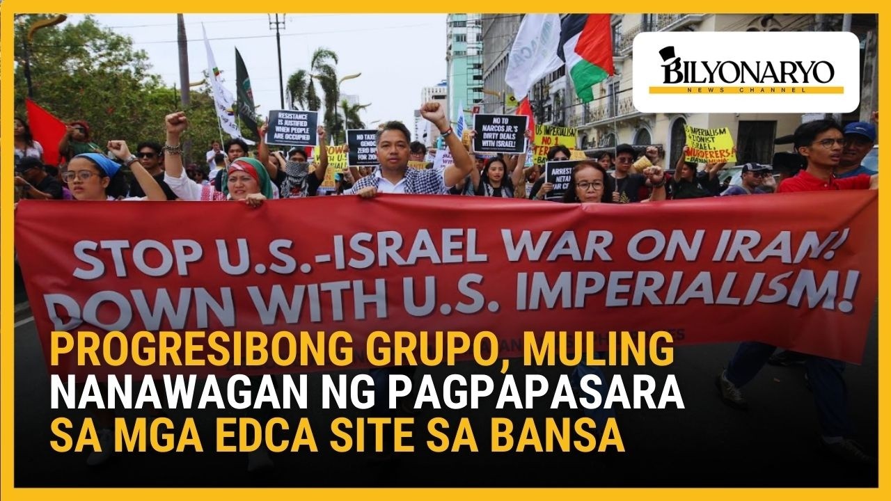 Progresibong grupo, muling nanawagan ng pagpapasara sa mga EDCA site sa bansa | Agenda