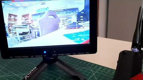 XVID3V2. FPV analog video system, example video quality.