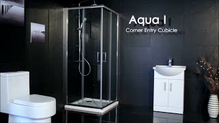 Aqua-I6 Corner Entry Shower Enclosure