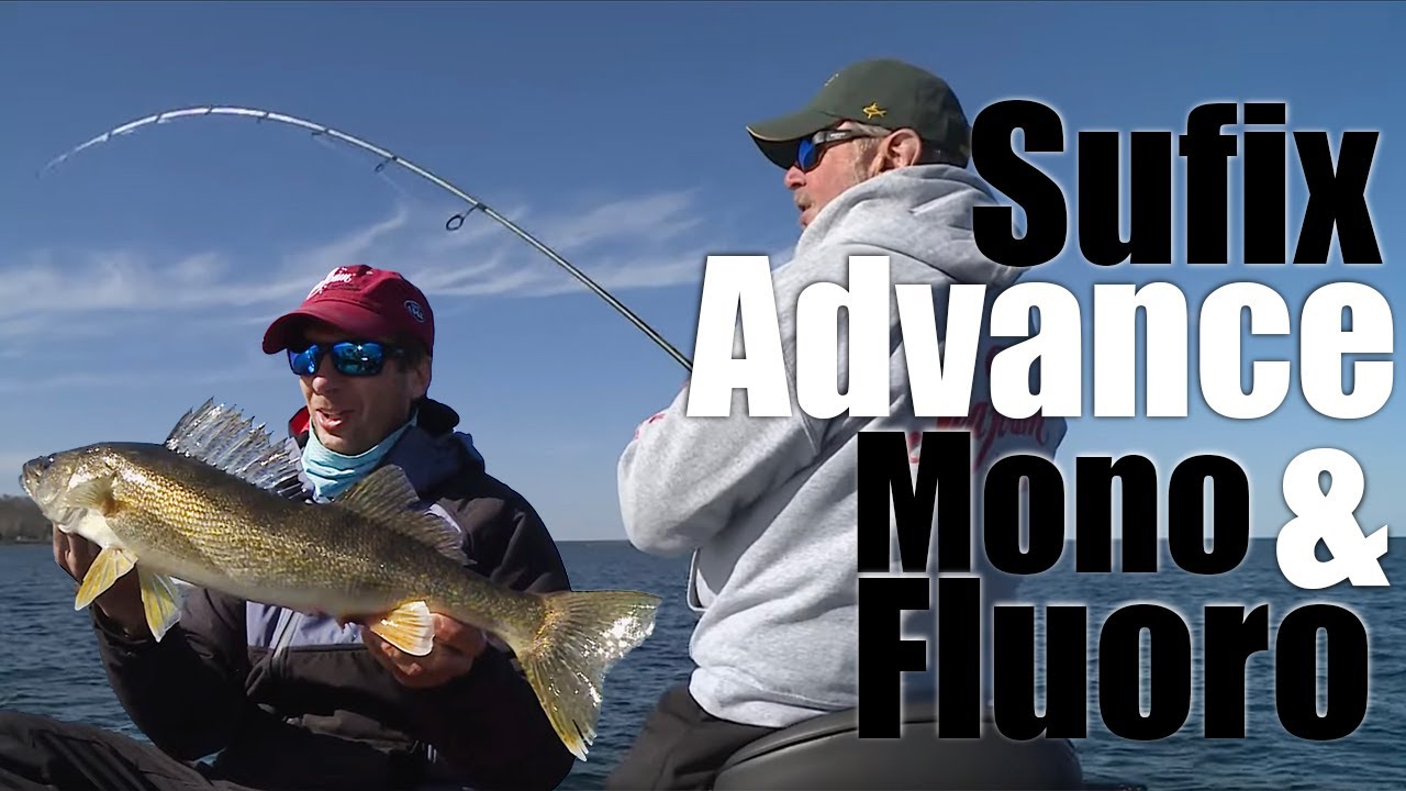 Snap Jigging Walleye: Sufix Advance Mono and Fluoro