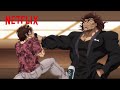 Yujiro &#39;Disciplines&#39; Baki | Baki Hanma Season 2 The Father VS Son Saga | Clip | Netflix Anime