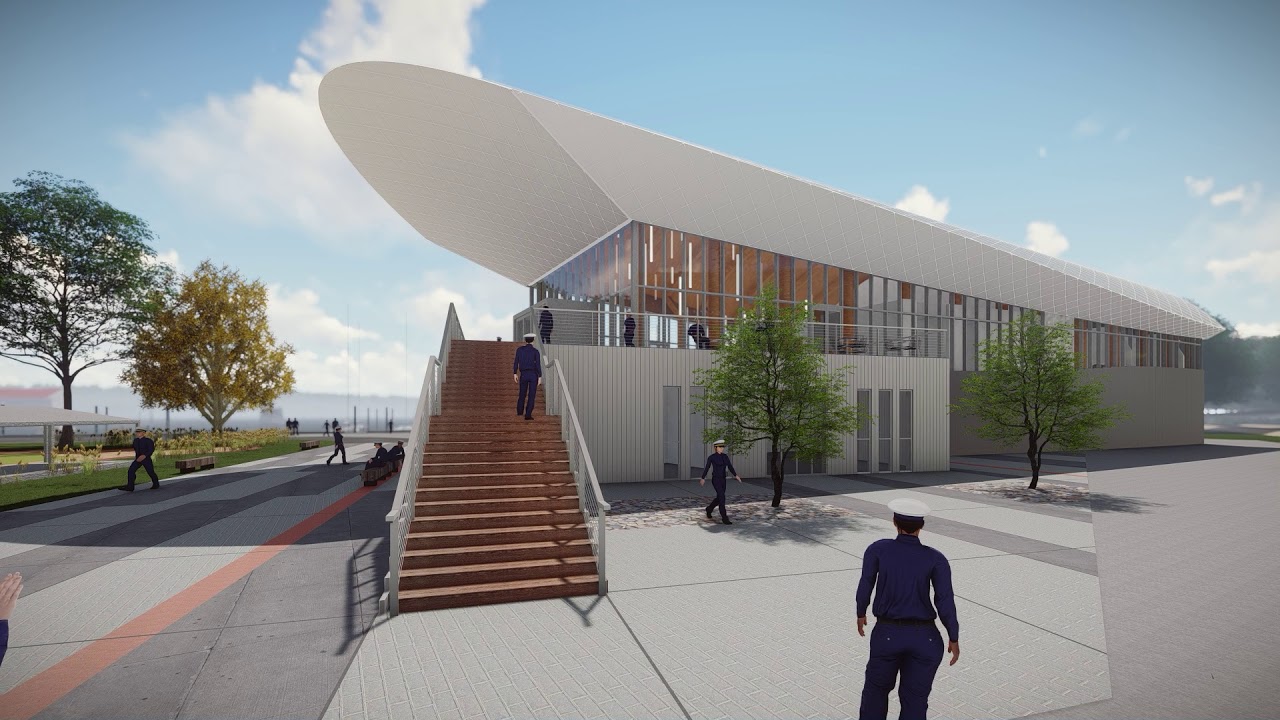 Uno Avondale Maritime Center Of Excellence US Coast Guard Academy Maritime Center of Excellence - YouTube