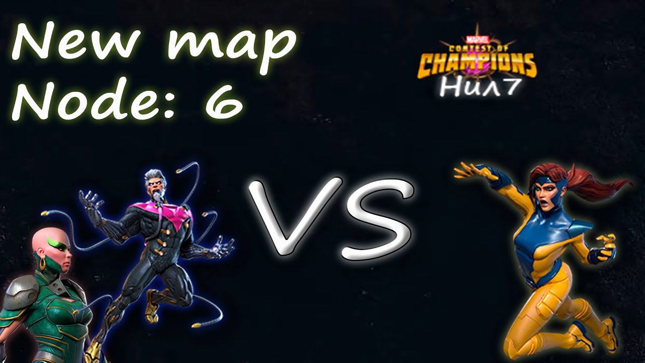 Mcoc aw new map node 6 R4 Bastion VS R4 Jean Grey (Moondragon Buff)