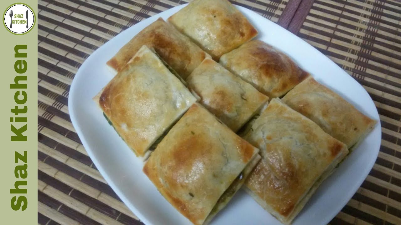 Vegetable Puffs With Homemade Puff Pastry RecipeBakery Style Veg